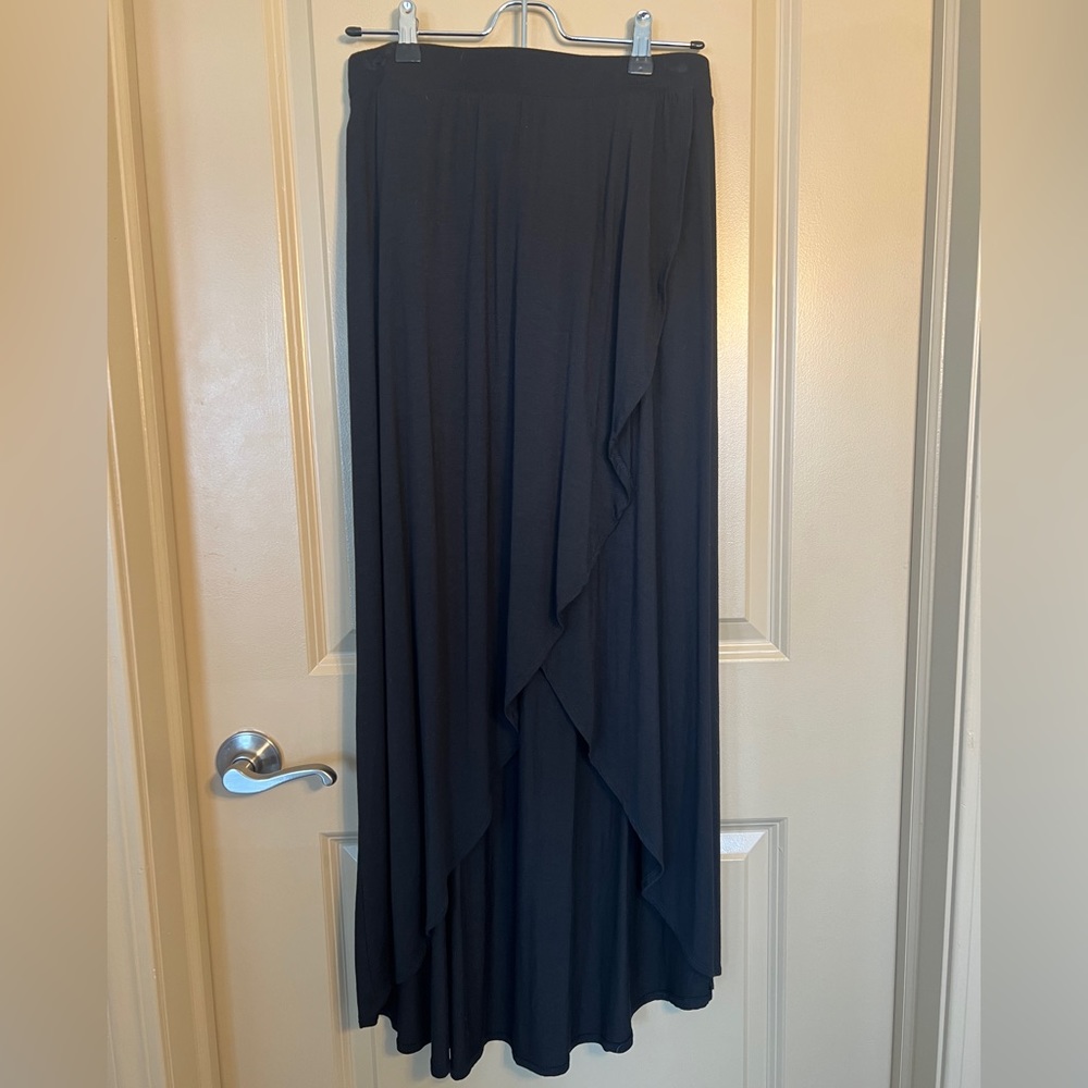 A New Day black high low skirt, soft material, never been worn